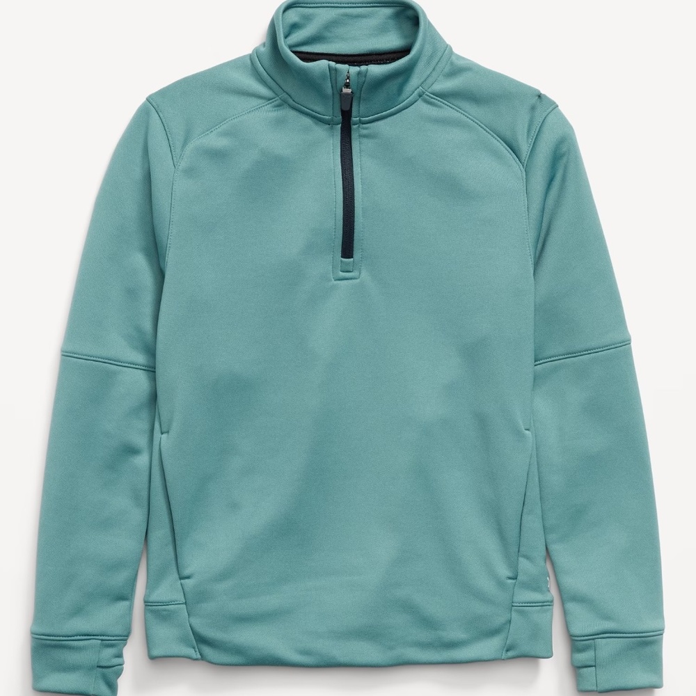 Old Navy Go-Dry Cool Mock-Neck Quarter-Zip Sweatshirt for Boys